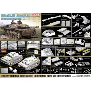 StuG.III Ausf.G Concrete Armored w/Zimmerit -6891