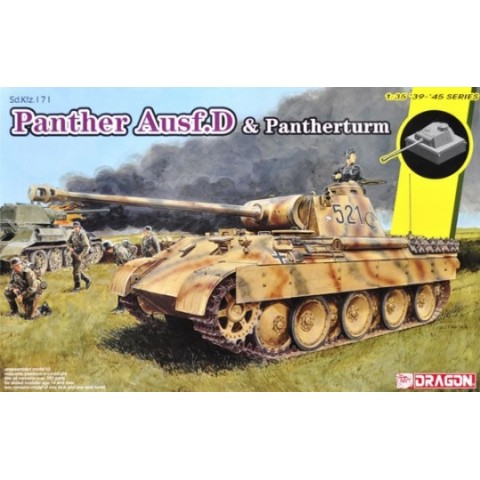 Sd.Kfz.171 Panther Ausf.D & Pantherturm -6940