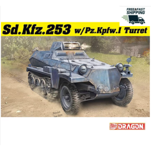 SD.KFZ.253 w/PZ.KPFW.I TURRET MODE -6952