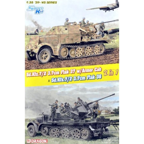Sd.Kfz.7/2 3.7cm Flak 37 with Armor Cab / Sd.Kfz.7/2 3.7cm Flak 36 -6953
