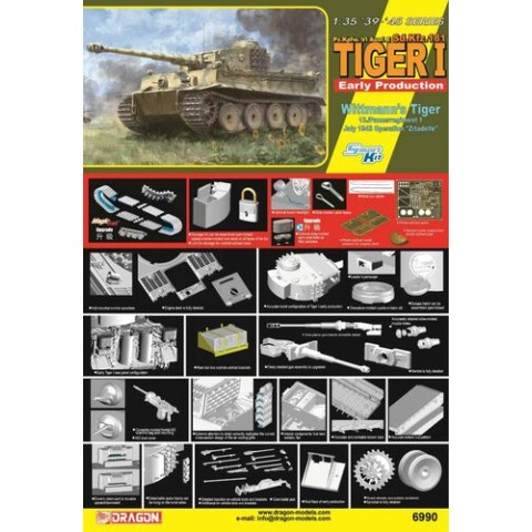 Sd.Kfz.181 Tiger I Early Production Wittmann's Tiger -6990