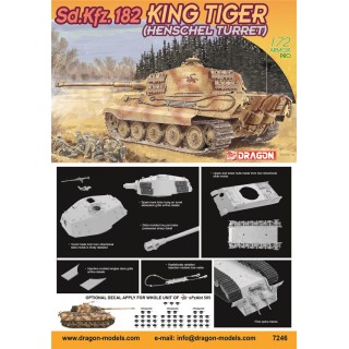 German Sd.Kfz.182 Kingtiger Henschel Turret