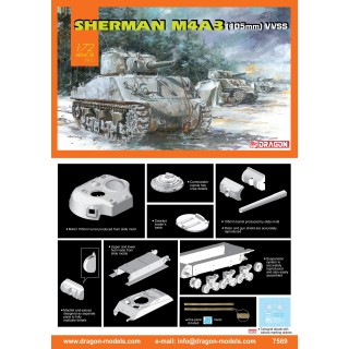 Sherman M4A3 (105mm) VVSS -7569