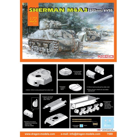 Sherman M4A3 (105mm) VVSS -7569