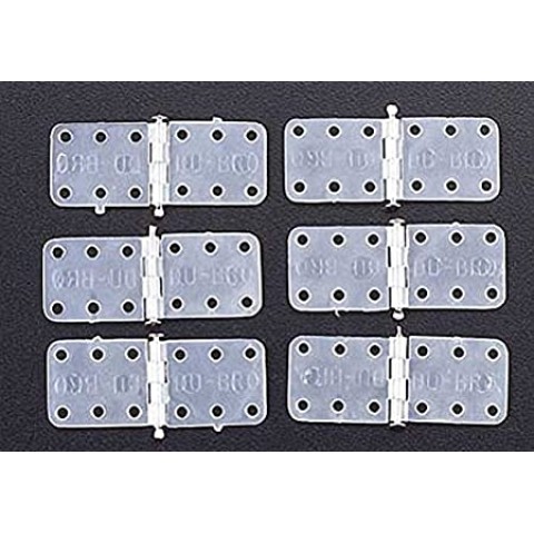 Nylon Scharnier & steel pin Small / 6cs -118