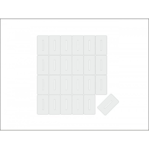 CA Scharnier 17 x 10mm / 24 pcs -X2021