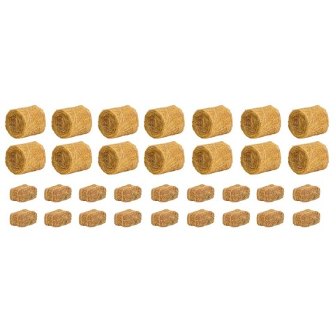 HO 14 ronde en 18 rechthoekige hooibalen -181286
