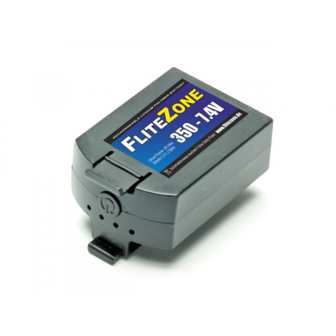 LiPo accupack 7.4 V 350 mAh -15299 geschikt voor Bo 105 ADAC rc helicopter