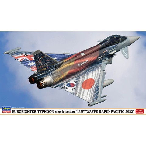 EUROFIGHTER TYPHOON single seater LUFTWAFFE RAPID PACIFIC 2022 -02430