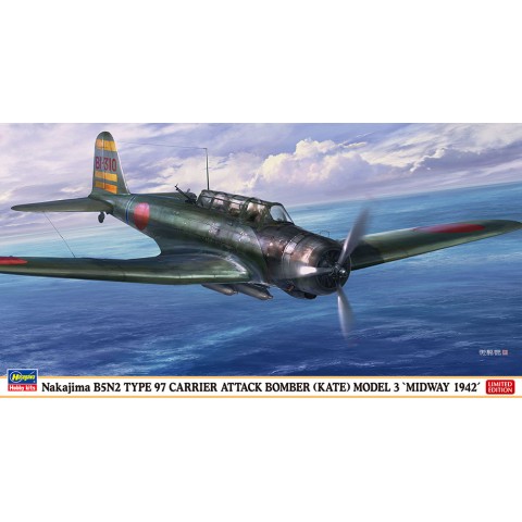 Nakajima B5N2 TYPE 97 CARRIER ATTACK BOMBER (KATE) MODEL 3 “MIDWAY 1942” -07499