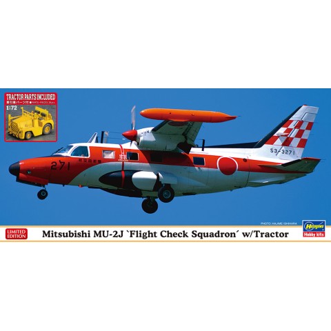 Mitsubishi MU-2J 'Flight Check Squadron' w/Tractor -02370
