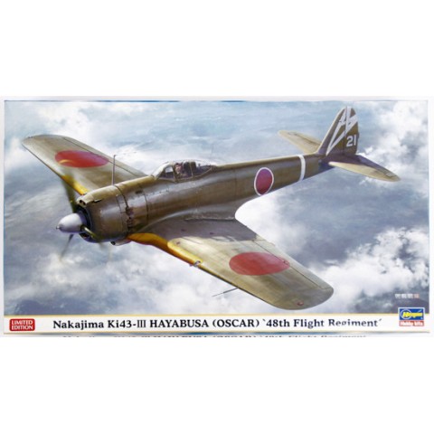 Nakajima Ki-43-III Hayabusa Oscar 48th Flight Regiment -07468