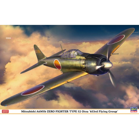 Mitsubishi A6M5b Zero Type 52 Otsu "653rd Flying Group -08259