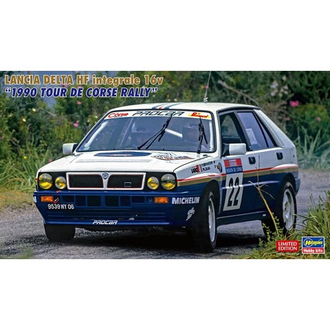 LANCIA DELTA HF integrale 16v 1990 TOUR DE CORSE RALLY -20573