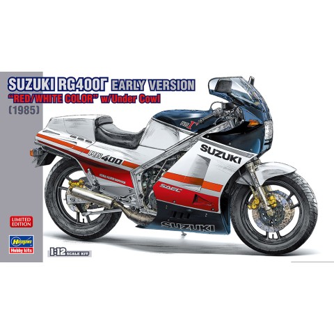 Suzuki RG400 Early Version Red/White Color w/Under Cowl -21732