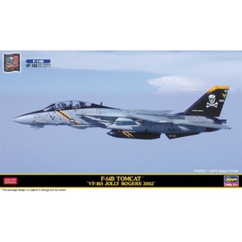 F-14B TOMCAT VF-103 JOLLY ROGERS 2002 -52254