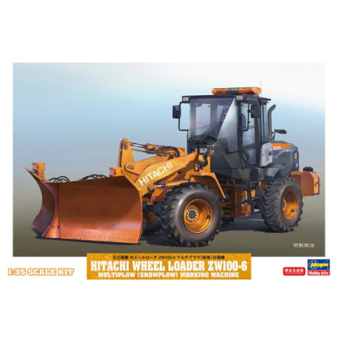 Hitachi Hitachi Wheel Loader ZW100-6 Multiplow (Snowplow) Working Machine -66102