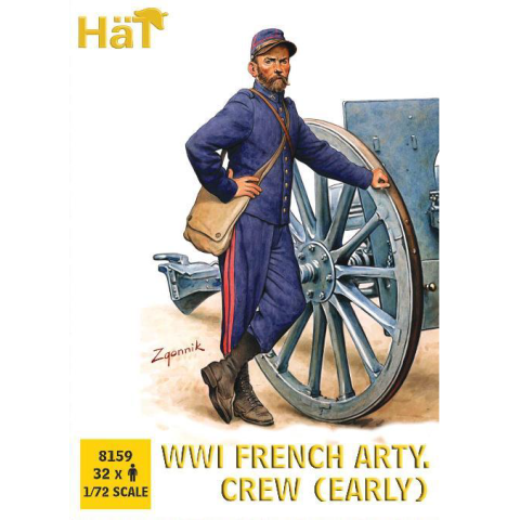 WWI French Artillery Crew -8159