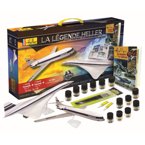 The "Légende Concorde & Caravelle & Verf & Lijm & Penseeltjes -52324