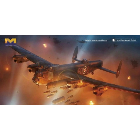Avro Lancaster Mk1 S-Sugar LE Edition w/ Clear Parts -01E010