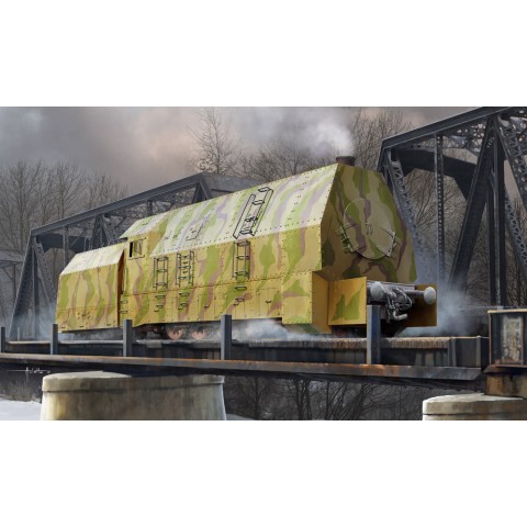German Panzerlok BR57 Armoured Locomotive -82922