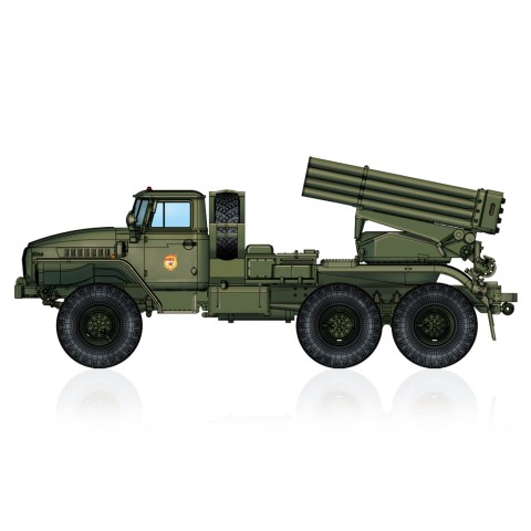 Russian BM-21 Grad Multiple Rocket Launcher -82931