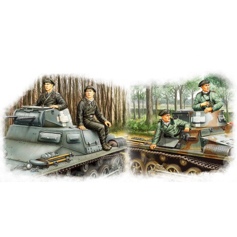 German Panzer Crew Set -84419
