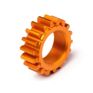 THREADED PINION 18Tx12mm (1M) (ORANGE) NITRO 3 -106630