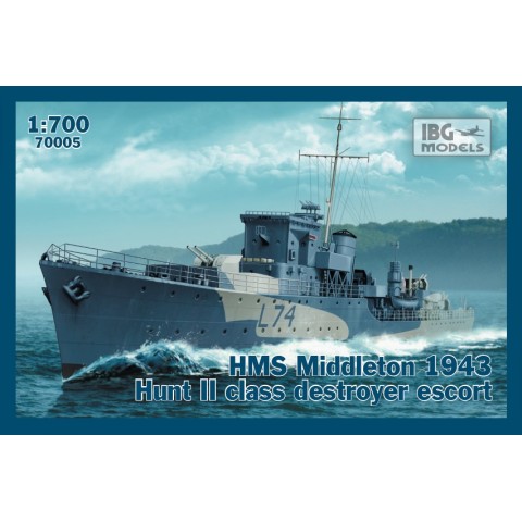 HMS Middleton 1943 Hunt II  class destroyer escort -70005
