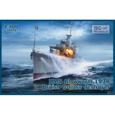 HMS Glowworm 1938 British G-class Destroyer -70008