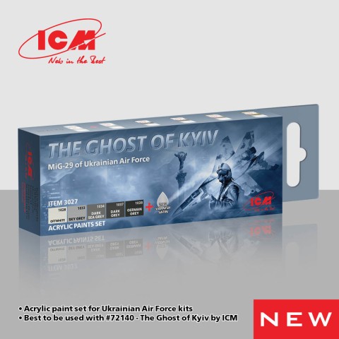 The Ghost Of Kiev Paint Set -3027