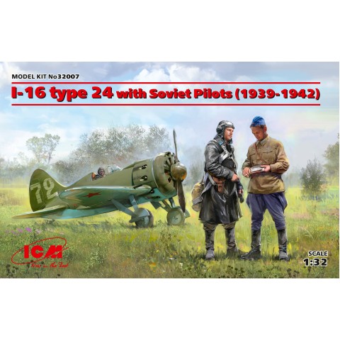 I-16 type 24 with Soviet Pilots 1939-1942 -32007