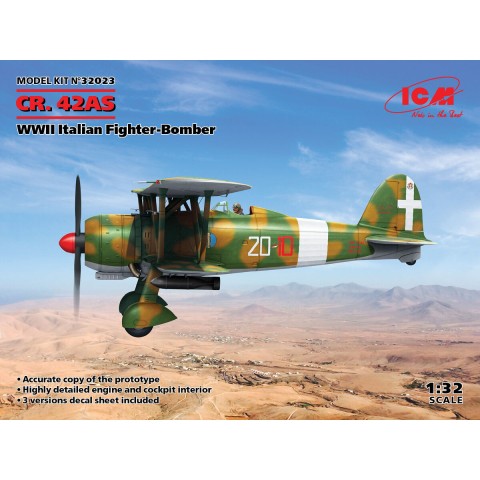 CR. 42AS, WWII Italian Fighter-Bomber -32023