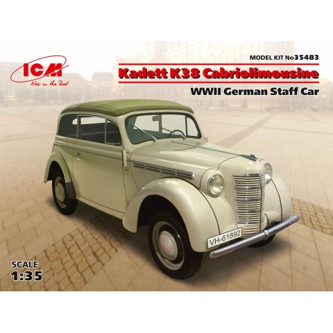 Kadett K38 Cabriolimousine WWII German Staff Car -35483