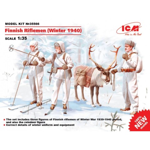 Finnish Riflemen  (Winter 1940) -35366