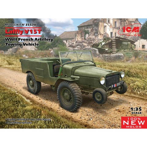 Laffly V15T WWII French Artillery Towing Vehicle -35570