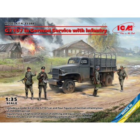G7107 In German Service With Infantry -35588