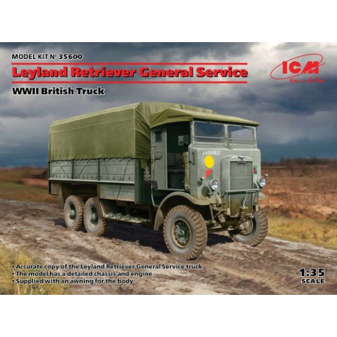 Leyland Retriever General Service, WWII British Truck -35600