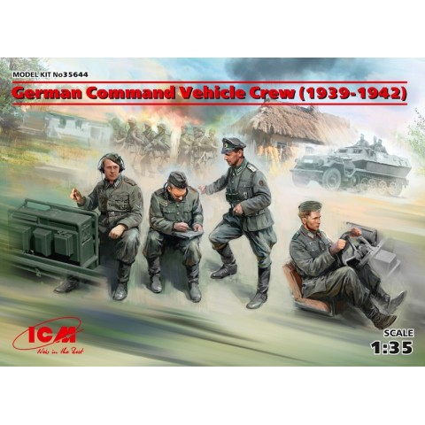 German Command Vehicle Crew 1939-1942 -35644