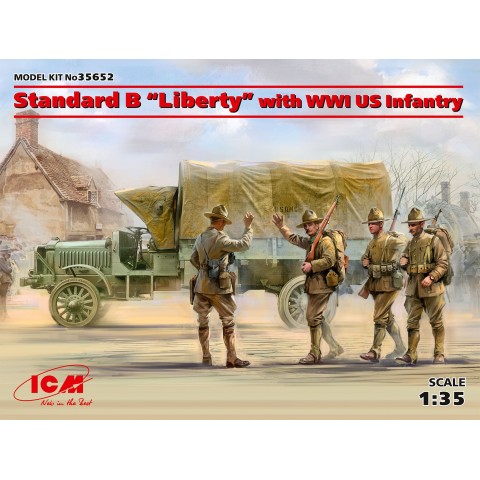 Standard B "Liberty" with WWI US Infantry -35652