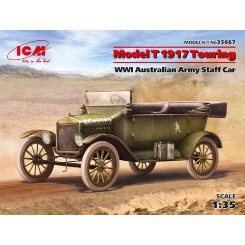 Model T 1917 Touring WWI Australian Army Staff Car -35667