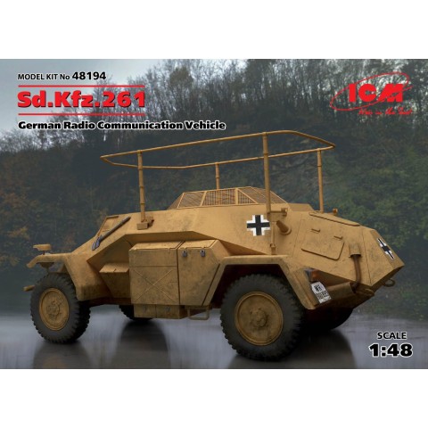 Sd.Kfz.261, German Radio Communication Vehicle -48194
