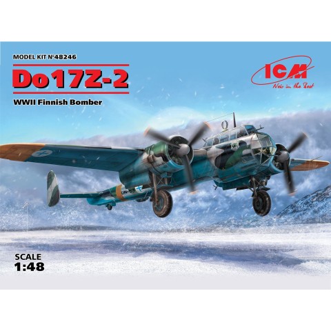 Do 17Z-2, WWII Finnish Bomber -48246