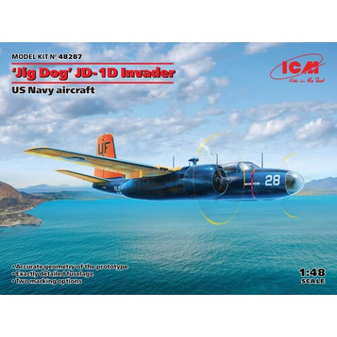 Jig Dog' JD-1D Invader U.S. Navy utility aircraft -48287