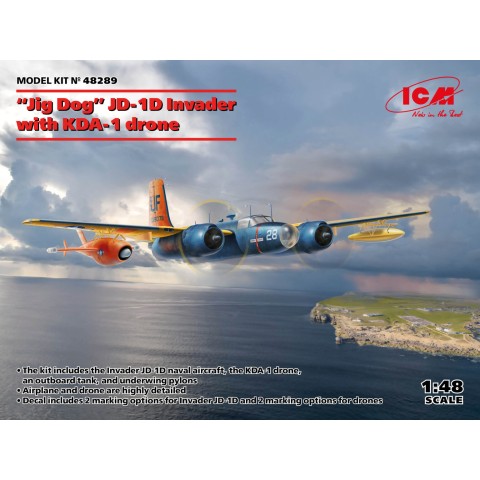  Jig Dog JD-1D Invader with KDA-1 drone -48289