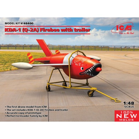KDA-1 (Q-2A) Firebee with trailer -48400