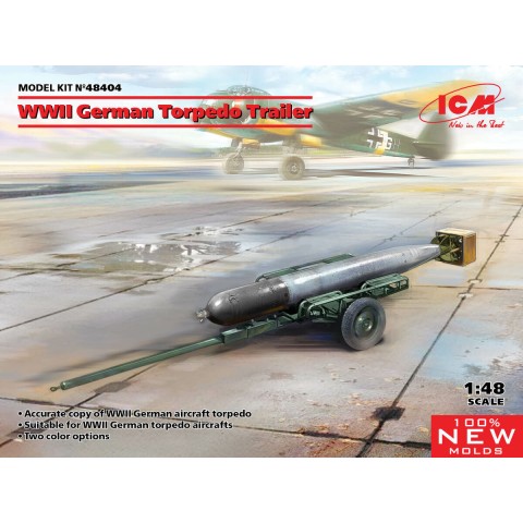 WWII German Torpedo Trailer -48404