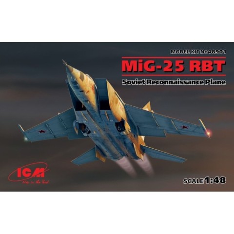 MiG-25RBT Foxbat B  Soviet Reconnaissance Plane -48901