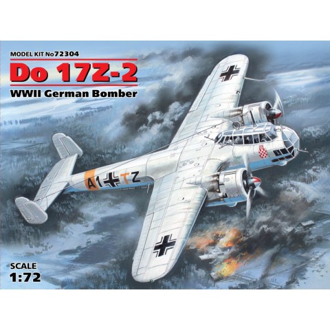 Do 17Z-2  WWII German Bomber -72304