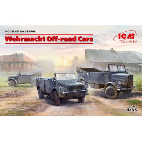 Wehrmacht Off-road Cars (Kfz.1  Horch 108 Typ 40  L1500A) -DS3503